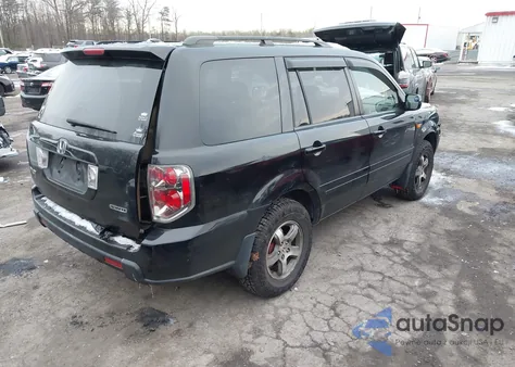 2007 Honda Pilot Ex-L from USA, damaged, VIN 5FNYF18627B010279